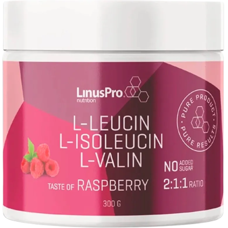 LinusPro BCAA - Hindbær (300g)