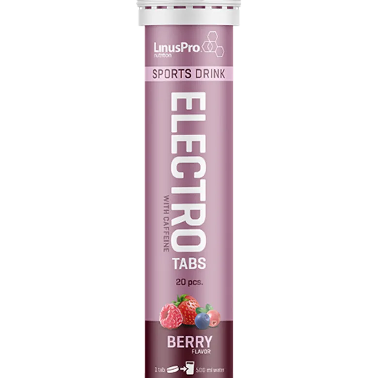 LinusPro Elektrolyt Tabs Berry (20 tabl)