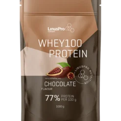 LinusPro Nutrition Whey100 - Chokolade (1 kg)