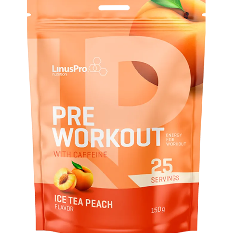LinusPro Pre-Workout Ice Tea Peach (150 g)