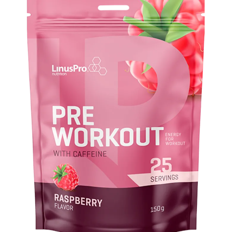 LinusPro Pre-Workout Raspberry (150 g)