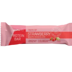 LinusPro Proteinbar Jordbær & Hvid Chokolade (55 g)