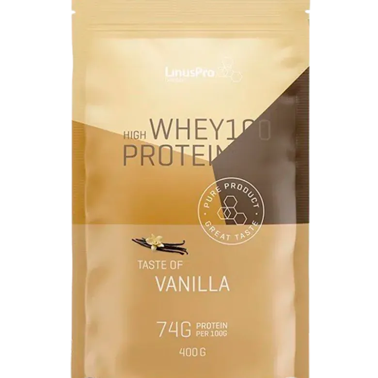 LinusPro Whey100 Vanilje (400 g)