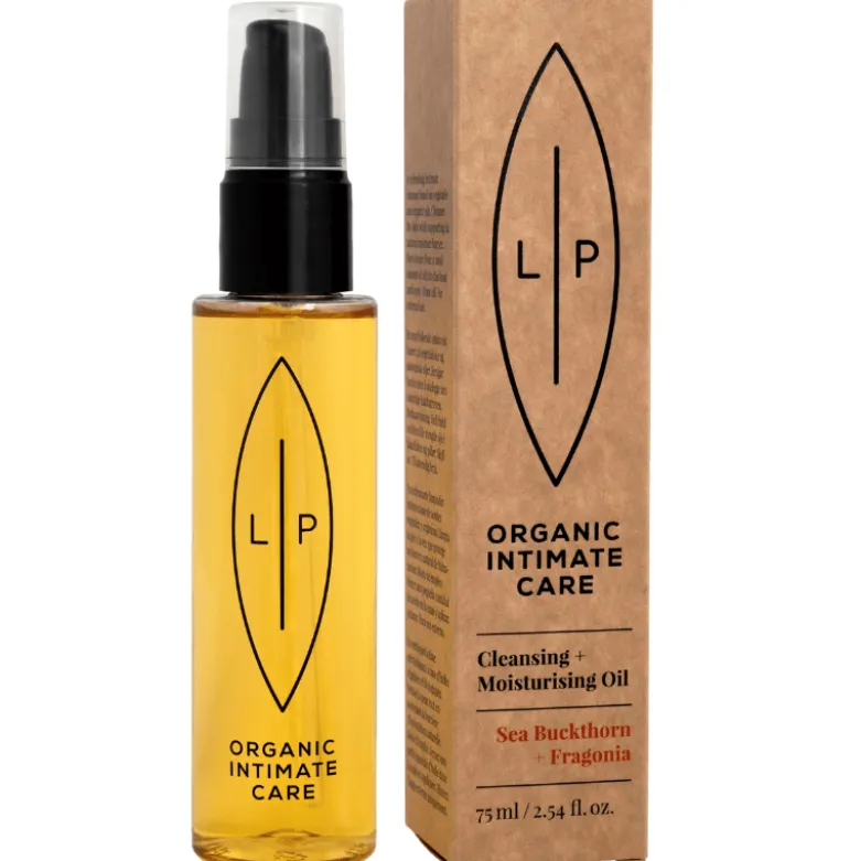 Lip Intimate Care Cleansing + Moisturising Oil Sea Buckthorn + Fragonia (75 ml)