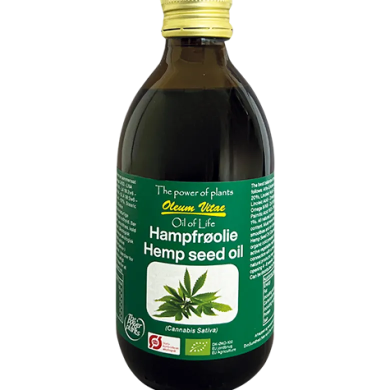 Livets Olie - Oil of life Hampefrøolie Ø (250 ml)