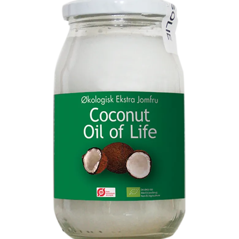Livets Olie - Oil Of Life Kokosolie Ren Jomfru Ø (500 ml)
