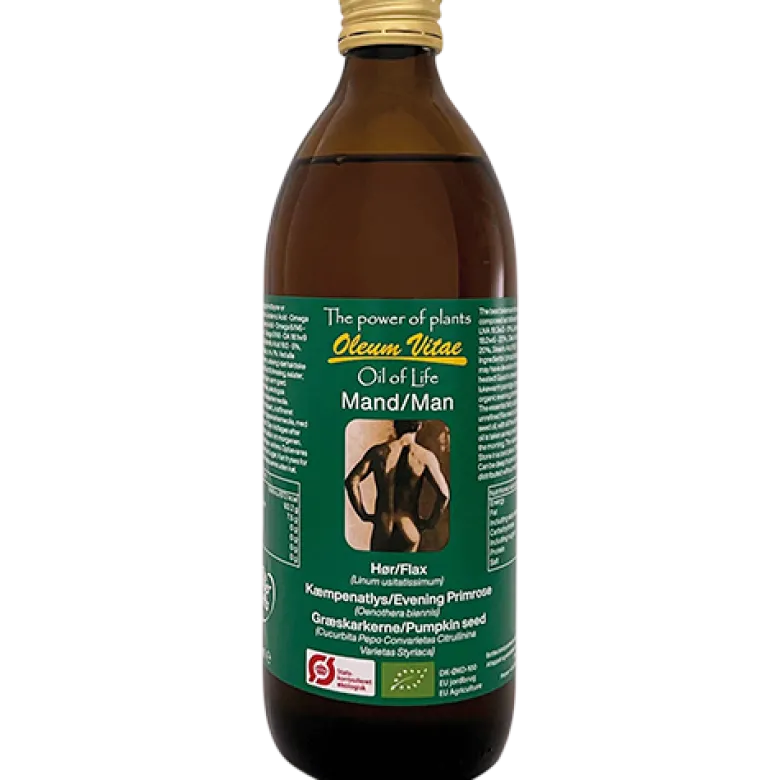 Livets Olie - Oil of life Mænd omega 3-6-9 Ø (500 ml)