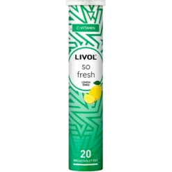 Livol Brusetablet So Fresh m. citron smag (20 tabl)