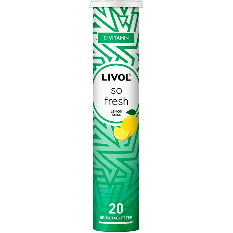 Livol Brusetablet So Fresh m. citron smag (20 tabl)