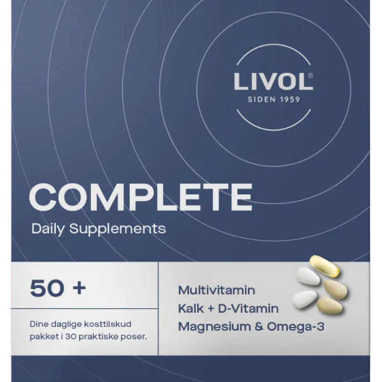 Livol Complete 50+ (30 stk)