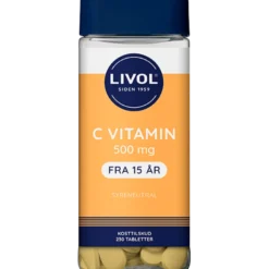 Livol C-vitamin 500 mg Syreneutral (230 tabs)