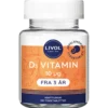 Livol D-vitamin 10 ug Tyggetablet (210 stk)