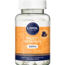 Livol Multi Total Børn Frugtsmag (150 tyggetabletter)