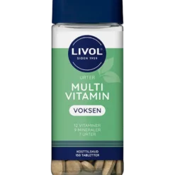 Livol Multivitamin M. Urter (150 tabl)