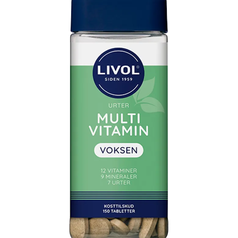 Livol Multivitamin M. Urter (150 tabl)