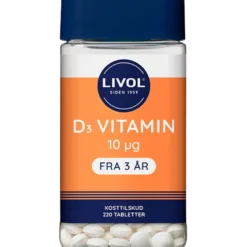 Livol Vitamin D3 (220 tab)