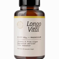 Longo Vital D-vitamin & Magnesium (60 stk)