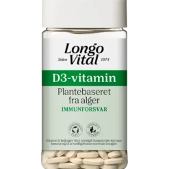 Longo Vital D3-Vitamin (180 tab)