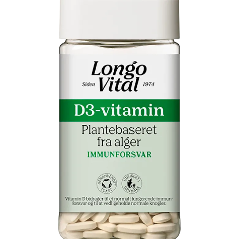 Longo Vital D3-Vitamin (180 tab)