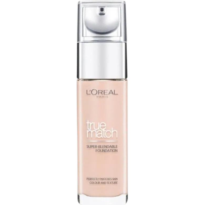 L'Oréal Paris True Match Foundation 1C Rose Ivory 30 ml.