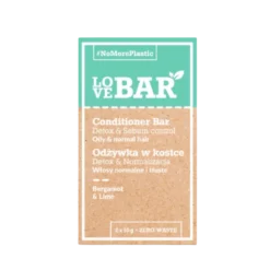 Love Bar Conditioner Bar Detox & Sebum Control Bergamot & Lime (2 x 30 g)