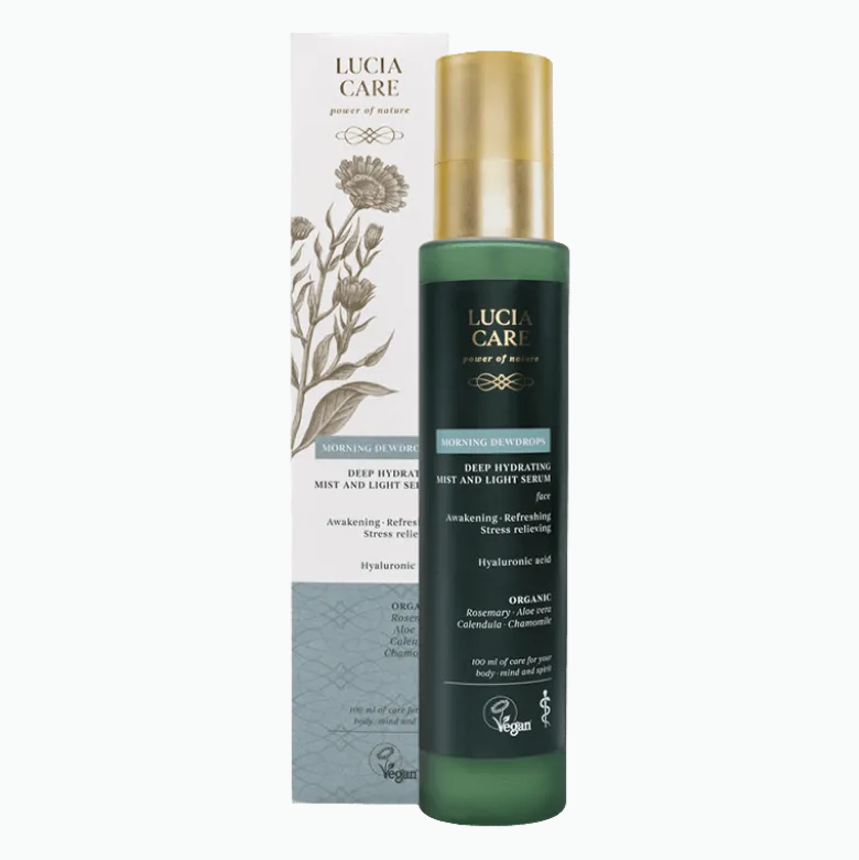 Lucia Care Morning Dew Drops All Day - Deep Hydrating Mist and Light Serum (100 ml)