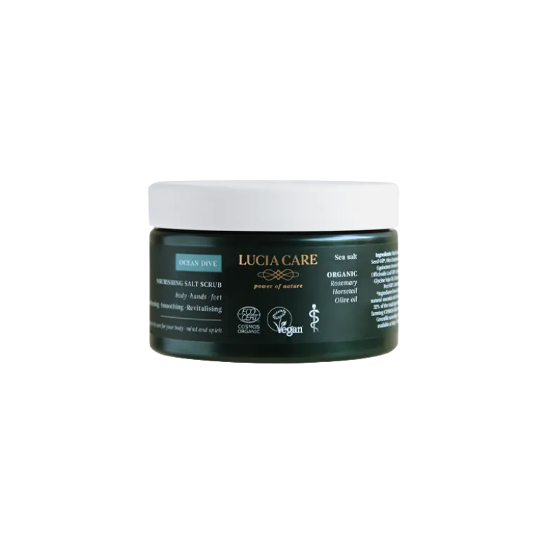 Lucia Care Ocean Dive - Nourishing Salt Scrub (200 ml)