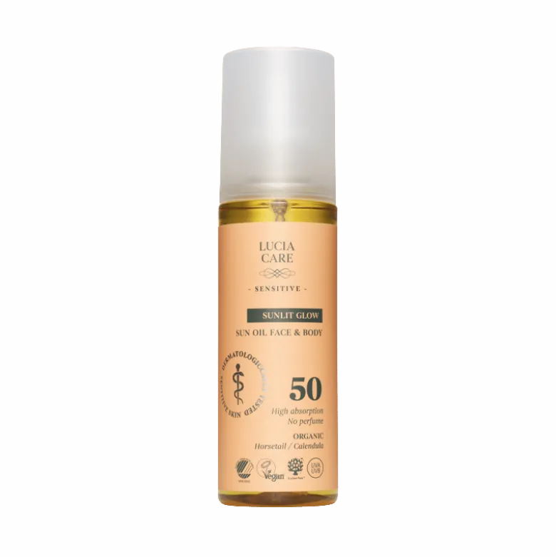 Lucia Care Sunlit Glow - Sun Oil SPF 50 (145 ml)