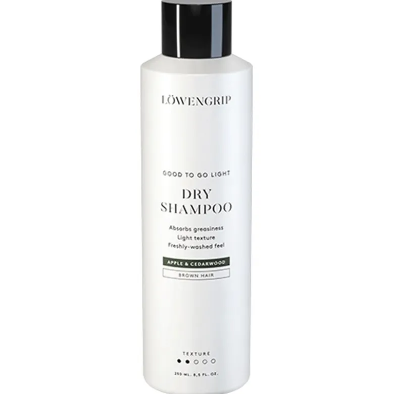 Löwengrip Good To Go Light Dry Shampoo For Brown Hair Apple & Cederwood (250 ml)