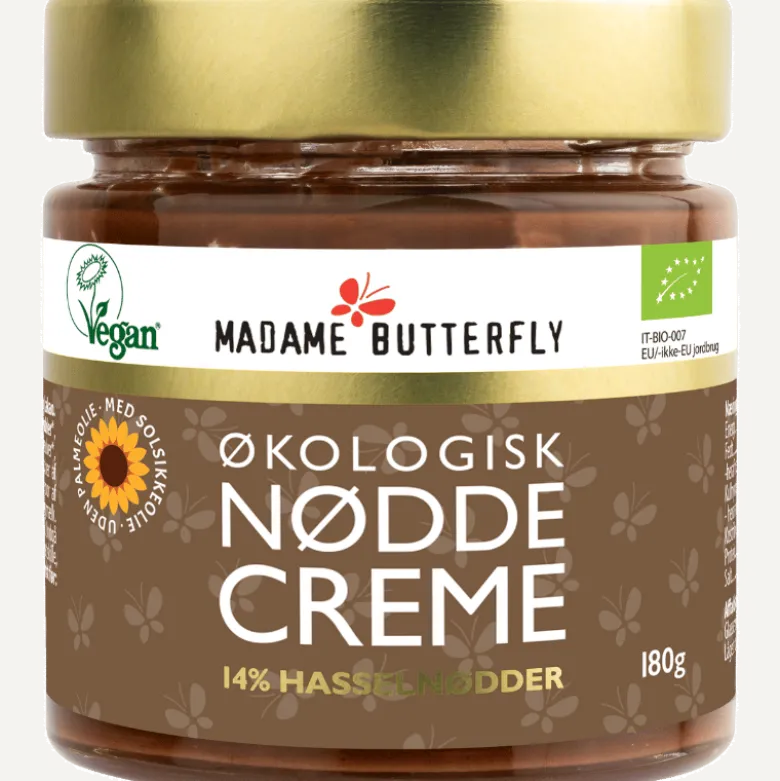 Madame Butterfly Nøddecreme Ø (180 g)