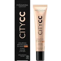 Madara Hyaluronic Anti-Pollution CC Cream SPF15 Tan (40 ml)