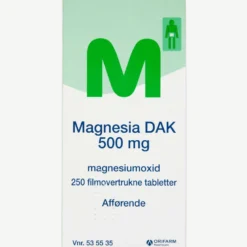 Magnesia DAK 500 mg (250 tabl)