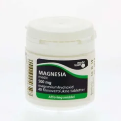 Magnesia 500mg (40 stk.)