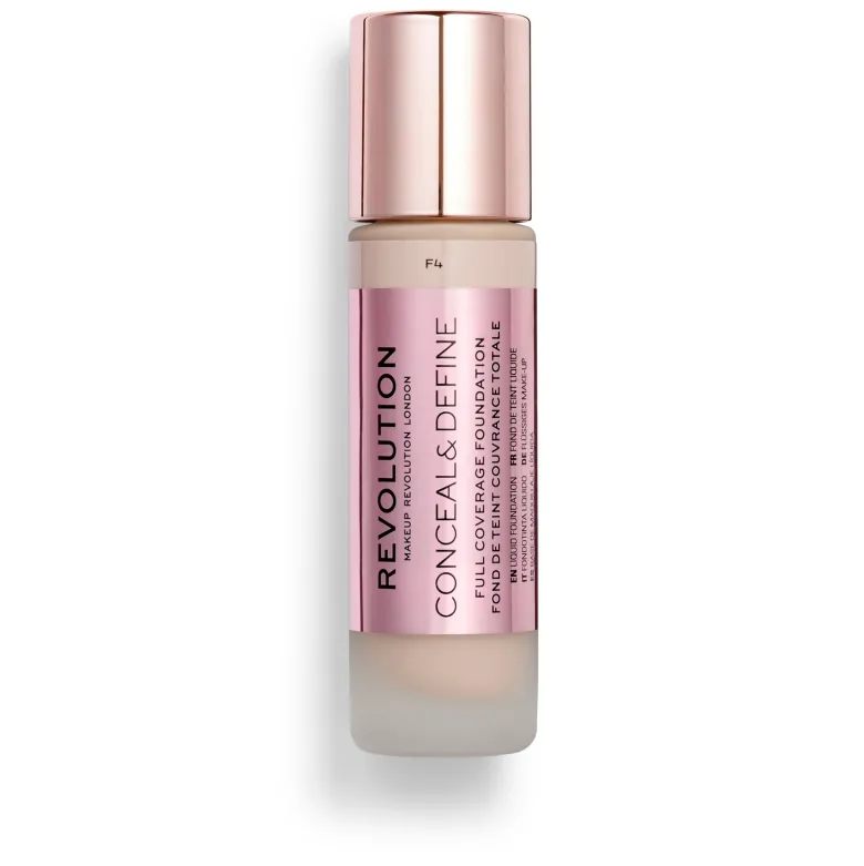 Makeup Revolution Conceal & Define Foundation F4 (23 ml)