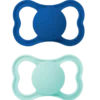 MAM Air Silicone Blue 6-16m Sut (2 stk)