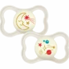 MAM Air Sut Night Silicone Neutral 6-16M (2 stk)