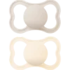 MAM Air Sut Silicone Neutral 6-16M (2 stk)