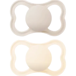 MAM Air Sut Silicone Neutral 6-16M (2 stk)