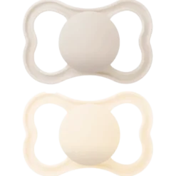 MAM Air Sut Silicone Neutral 16-36M (2 stk)