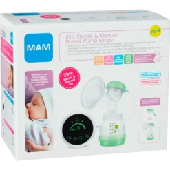 MAM Breast Pump Electric 2-in-1 (1 stk)