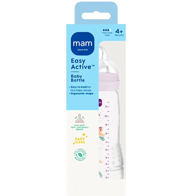 MAM Easy Active Baby Bottle Pink (330 ml)