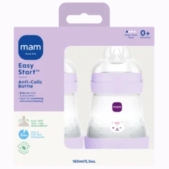 MAM Easy Start Anti Colic Pink (160 ml) (2 stk)