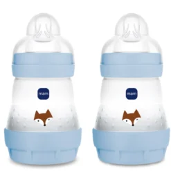 MAM Easy Start Anti Colic Sutteflaske Blue (160 ml) (2 stk)