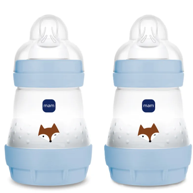 MAM Easy Start Anti Colic Sutteflaske Blue (160 ml) (2 stk)