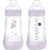 MAM Easy Start Anti-Colic Sutteflaske Pink (2x260 ml)