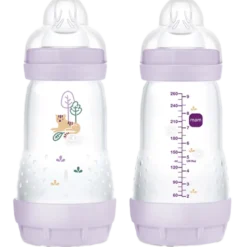 MAM Easy Start Anti-Colic Sutteflaske Pink (2x260 ml)