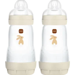 MAM Easy Start Anti-Colic Sutteflaske Neutral (2x260 ml)