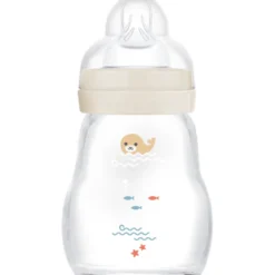 MAM Feel Good Glass Bottle Neutral (170 ml)