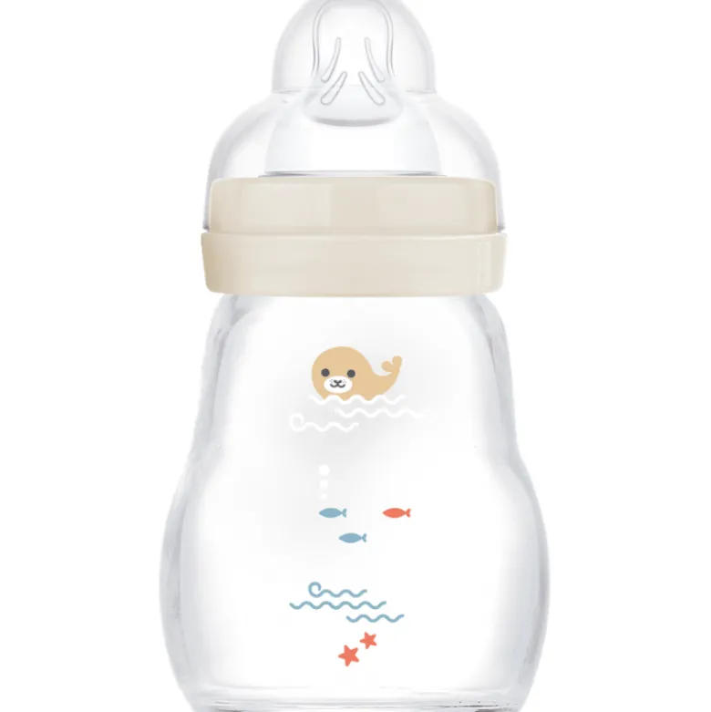 MAM Feel Good Glass Bottle Neutral (170 ml)