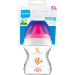 MAM Learn To Drink Cup Pink (190 ml)
